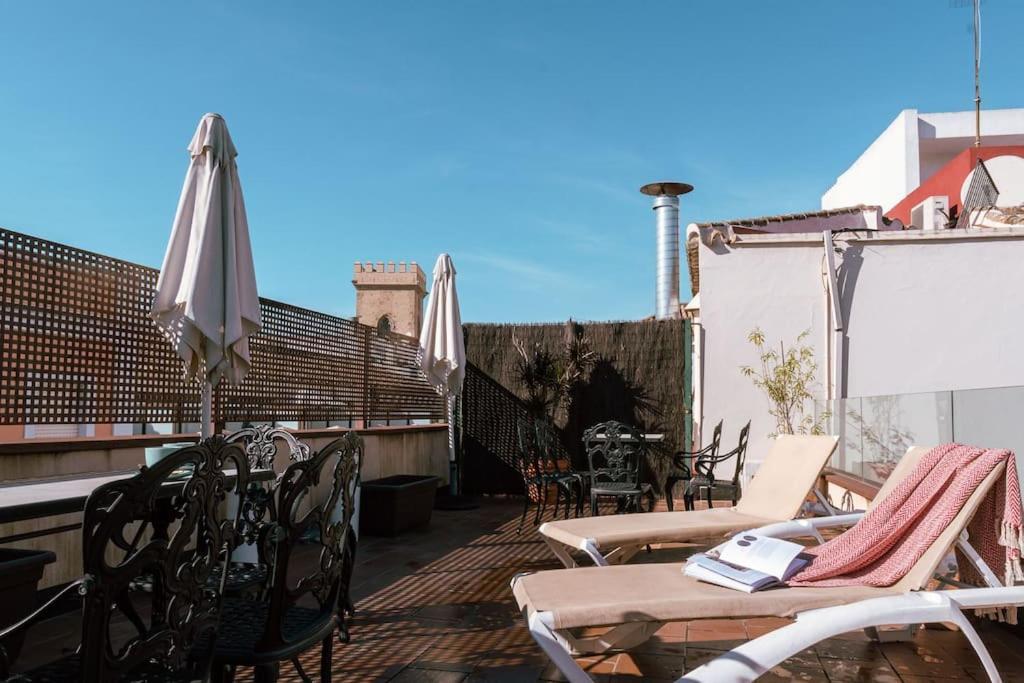 Apartamento Con Encanto En Patio Sevillano Exteriör bild